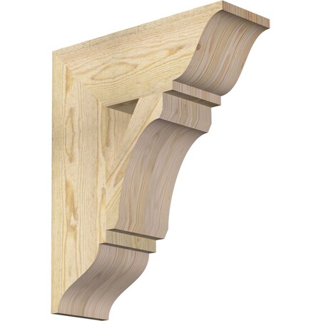 Legacy Traditional Rough Sawn Bracket, Douglas Fir, 6W X 18D X 22H